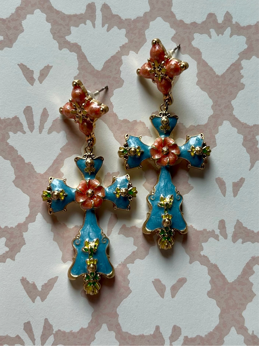 Attraverso Enamel Earrings