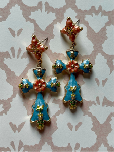 Attraverso Enamel Earrings