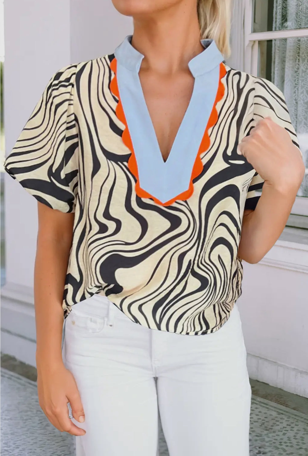 Zebra Print Stripe