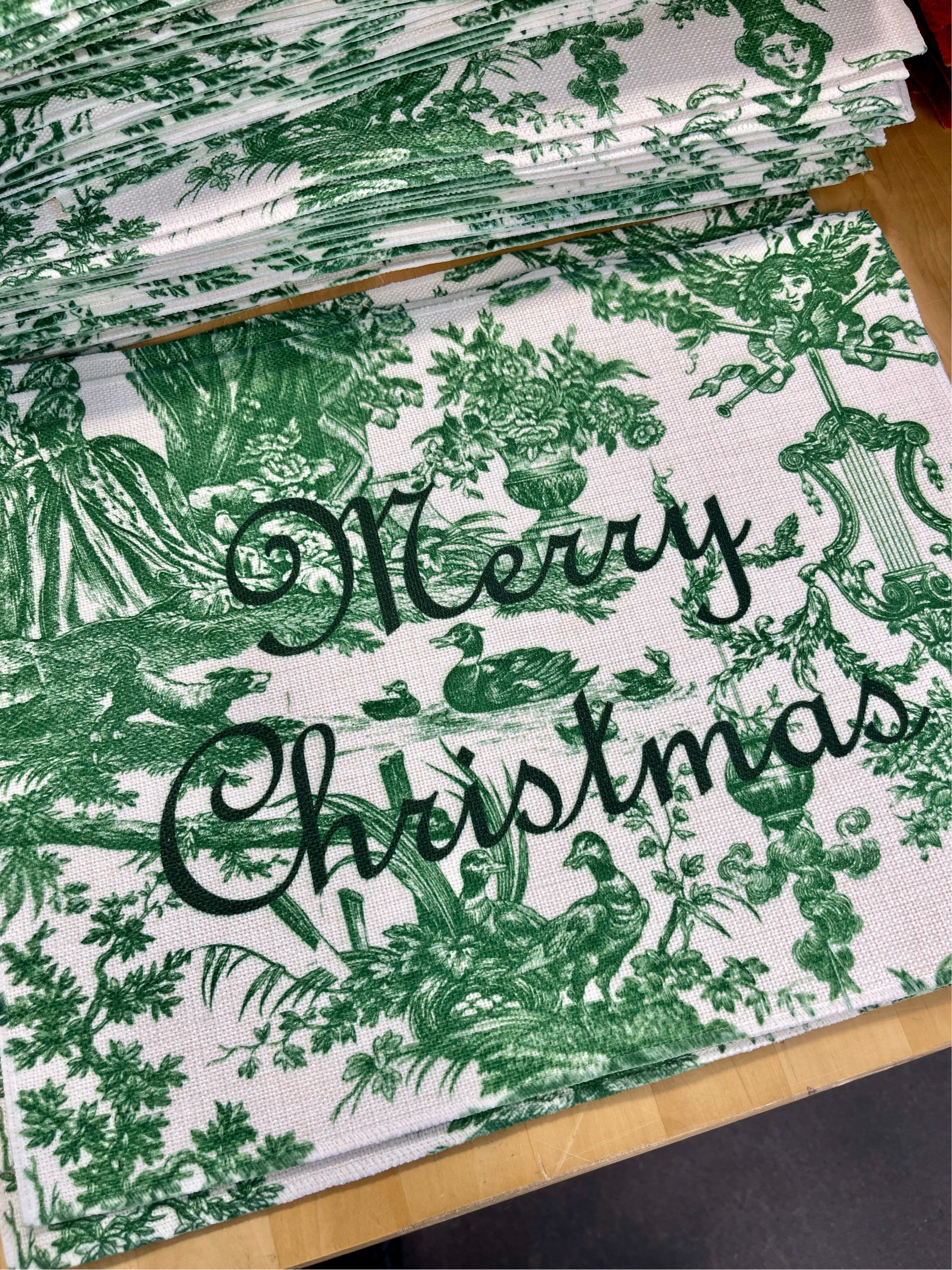 Merry Christmas Placemats