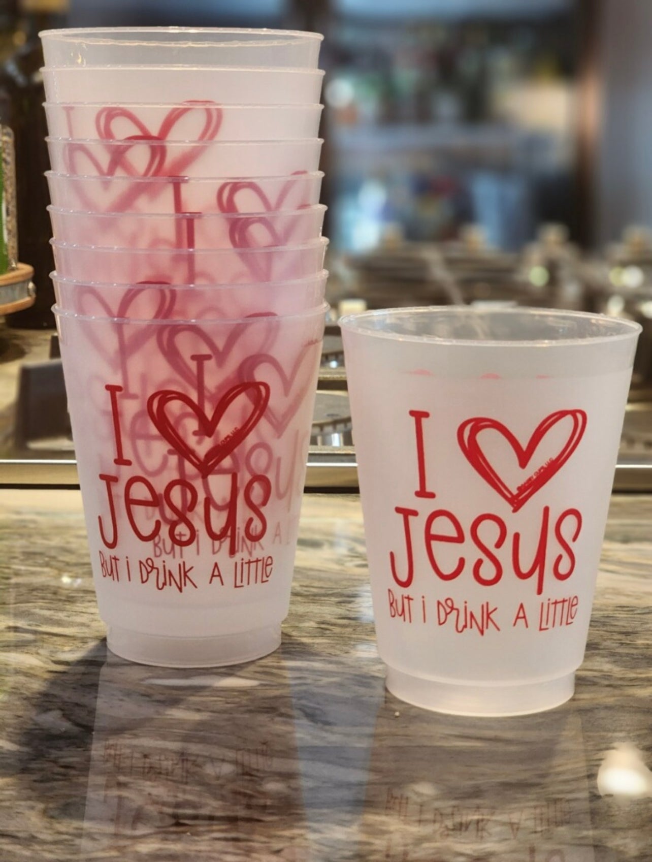 I ❤️ Jesus Cups