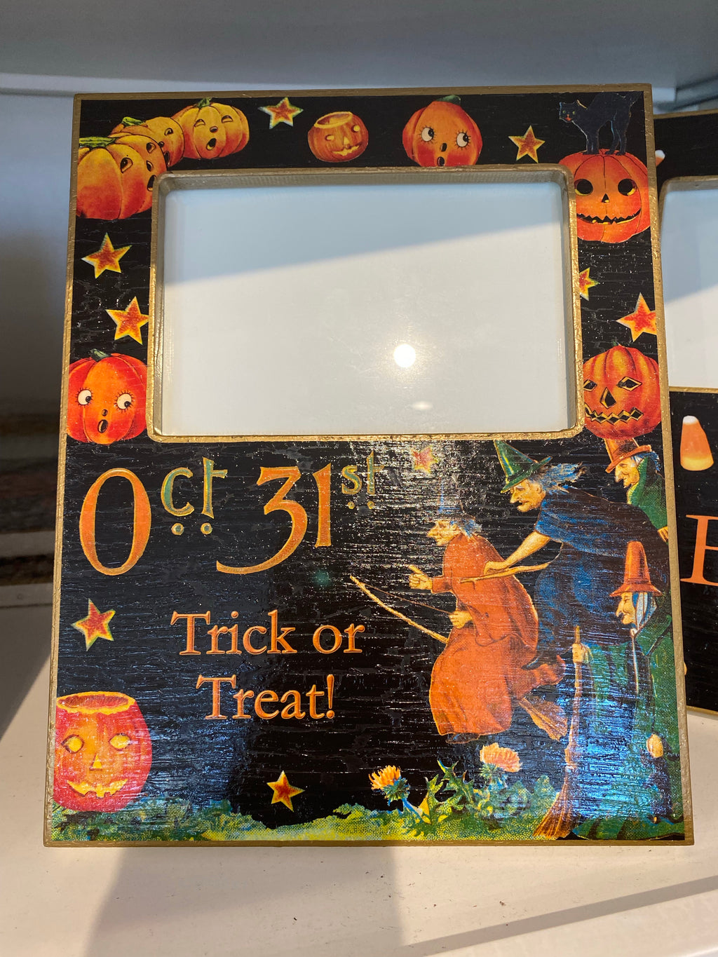 Trick or Treat Picture Frame