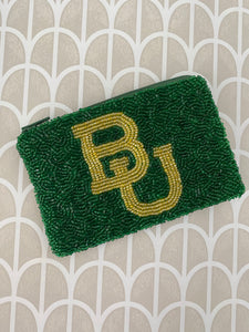 Baylor Beaded Pouch