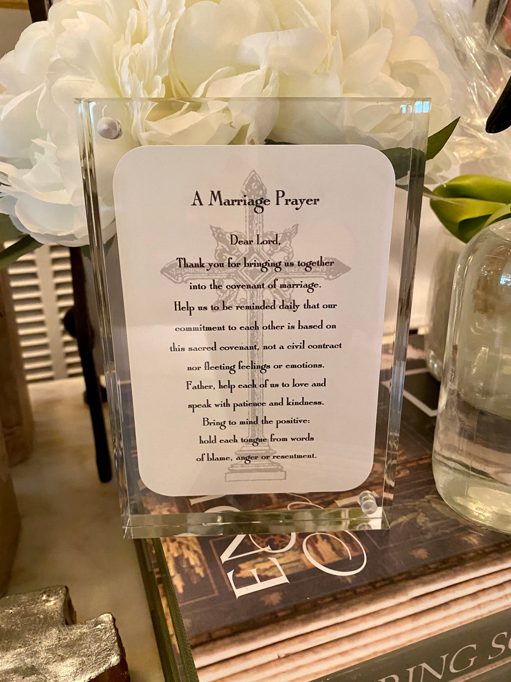 Marriage Prayer Frame