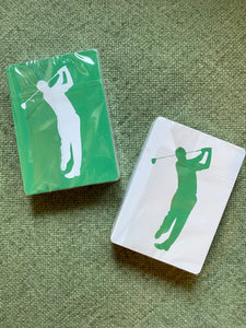 Golfer Playing Cards